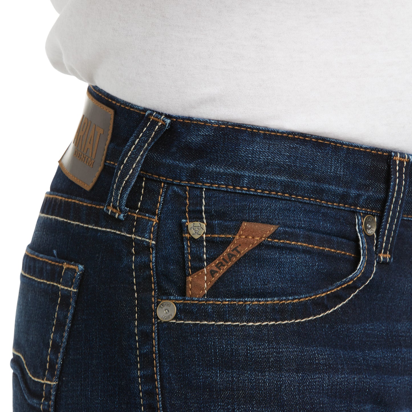 Ariat Mens M8 Modern Calero Slim Straight Leg Jeans 10036872
