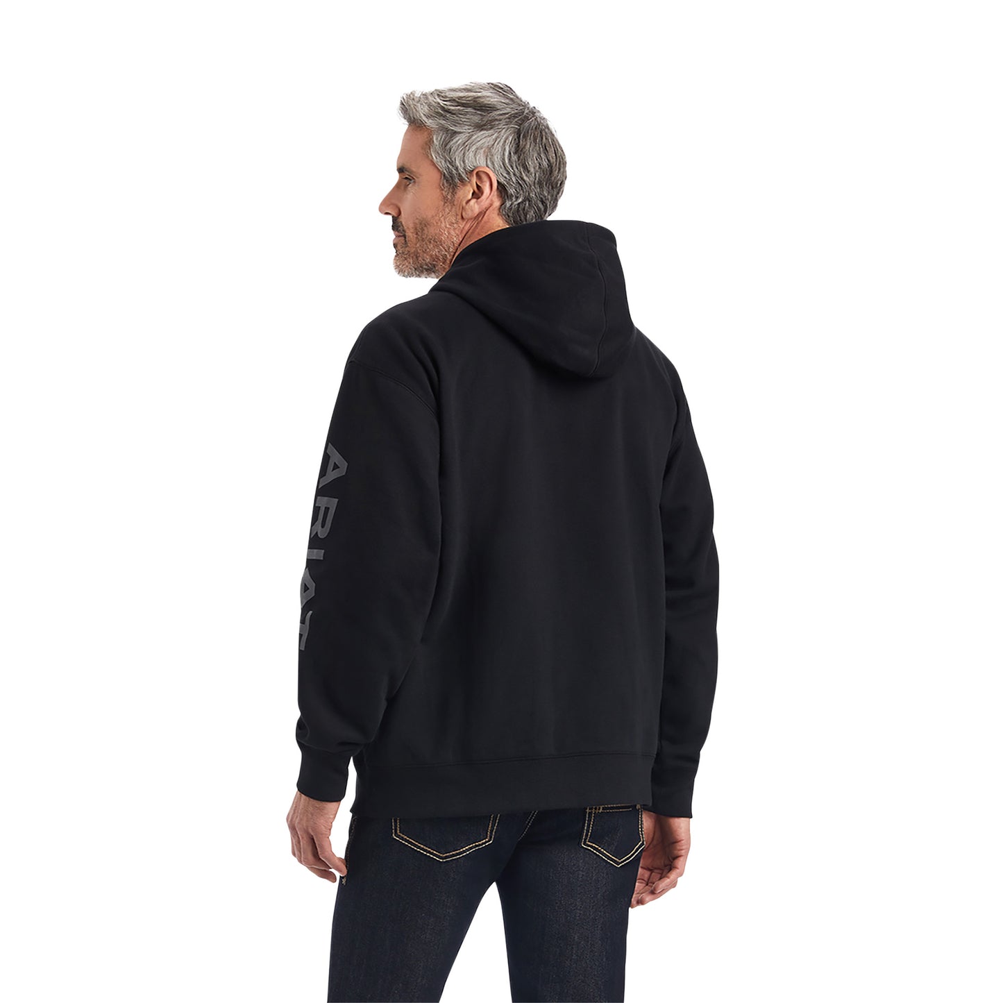 Ariat Unisex Logo Hoodie in Black 10040815