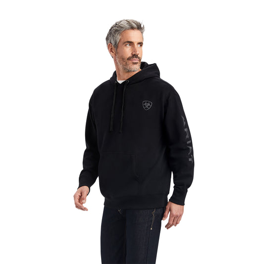 Ariat Unisex Logo Hoodie in Black 10040815
