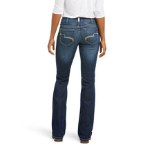 Load image into Gallery viewer, Ariat Ladies Mid Rise Janet Boot Cut Jeans 10037681
