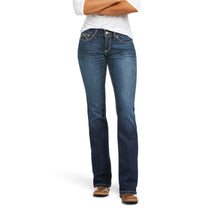 Load image into Gallery viewer, Ariat Ladies Mid Rise Janet Boot Cut Jeans 10037681
