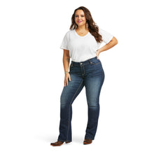 Load image into Gallery viewer, Ariat Ladies Mid Rise Janet Boot Cut Jeans 10037681
