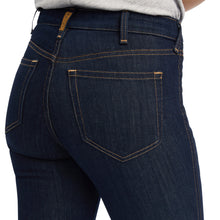 Load image into Gallery viewer, Ariat Ladies 10041112 R.E.A.L High Rise Alexa Flare Jeans in Dark Rinse
