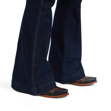 Load image into Gallery viewer, Ariat Ladies 10041112 R.E.A.L High Rise Alexa Flare Jeans in Dark Rinse
