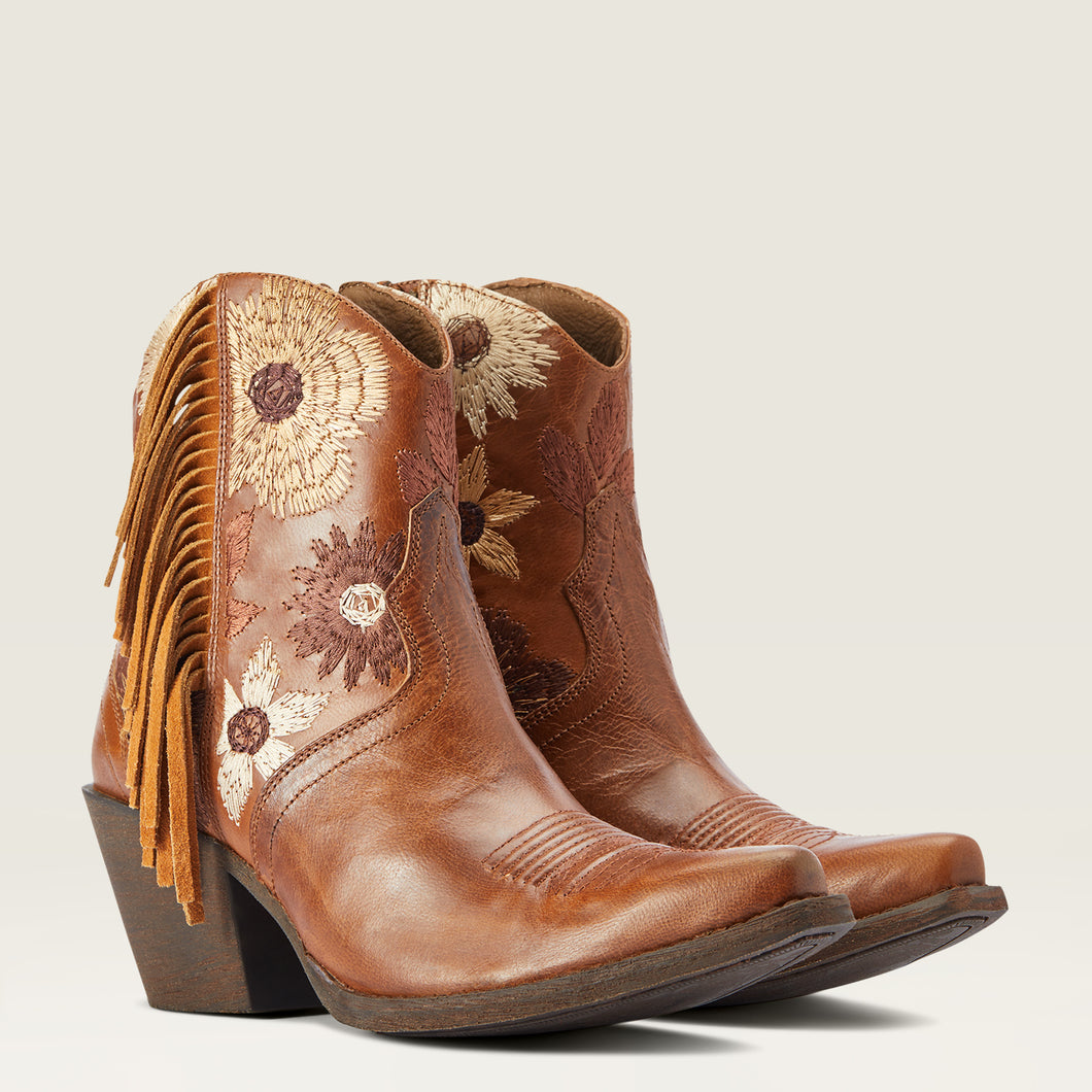 Ariat Ladies 10042435 Florence Western Ankle Boots