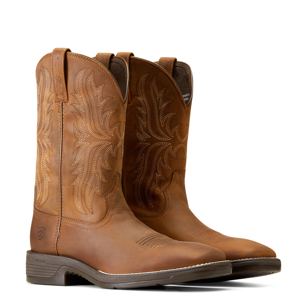 Ariat Mens 10046982 Ridgeback Oily Distressed Tan Western Boots