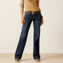 Load image into Gallery viewer, Ariat Ladies 10045403 Mid Rise Camila Jeans in Midnight Blue
