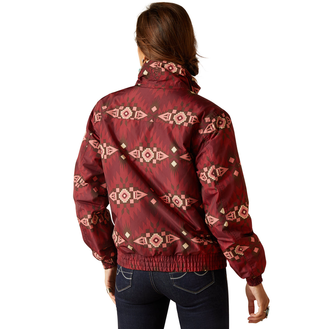 Ariat Ladies 10046428 Western Stable Jacket with Alamo Print