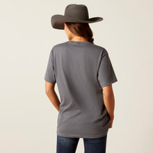 Load image into Gallery viewer, Ariat Ladies Denim Label T-Shirt Titanium 10047634
