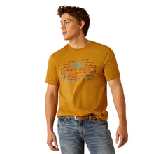 Load image into Gallery viewer, Ariat Mens T-Shirt Amigo T-Shirt in Harvest Gold 10052506
