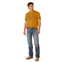 Load image into Gallery viewer, Ariat Mens T-Shirt Amigo T-Shirt in Harvest Gold 10052506
