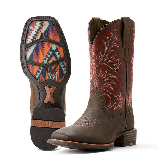 Ariat Mens 10053567 Oakwood Cowboy Boots