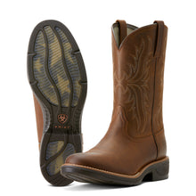 Load image into Gallery viewer, Ariat Mens 10053576 Ridgeback Round Toe Cowboy Boots in Distressed Tan
