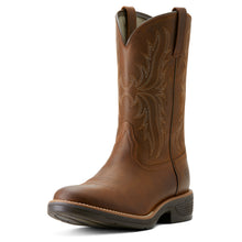 Load image into Gallery viewer, Ariat Mens 10053576 Ridgeback Round Toe Cowboy Boots in Distressed Tan
