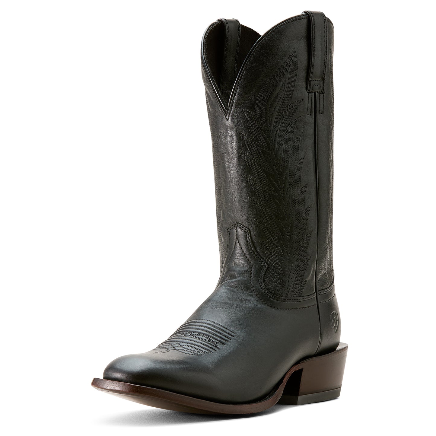 Ariat Mens 10053584 Willie Nelson Cowboy Boots in Midnight Black