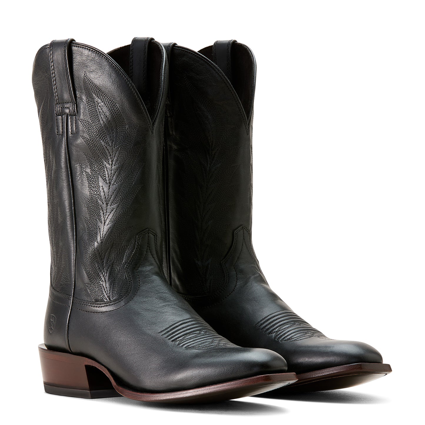 Ariat Mens 10053584 Willie Nelson Cowboy Boots in Midnight Black