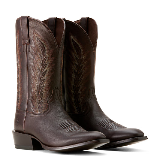 Ariat Mens 10053585 Willie Nelson Cowboy Boots in Bittersweet Chocolate