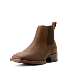 Load image into Gallery viewer, Ariat Mens 10053654 Booker Ultra Western Boot in Brown Oiled Rowdy

