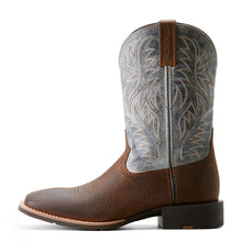 Load image into Gallery viewer, Ariat Mens 10053731 Sport Wide Square Toe Western Boots in Brown/Blue
