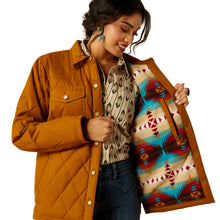 Load image into Gallery viewer, Ariat Ladies 10052400 Grizzly Quilted Barn Jacket
