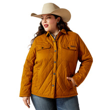 Load image into Gallery viewer, Ariat Ladies 10052400 Grizzly Quilted Barn Jacket
