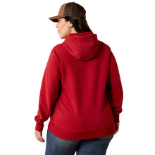 Load image into Gallery viewer, Ariat Ladies 10052410 Ranch Goods Hoodie in Rio Red
