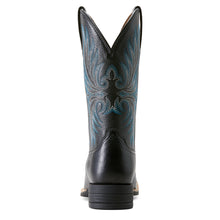 Load image into Gallery viewer, Ariat Ladies 10053600 Ranahan Western Boots in Black Deertan
