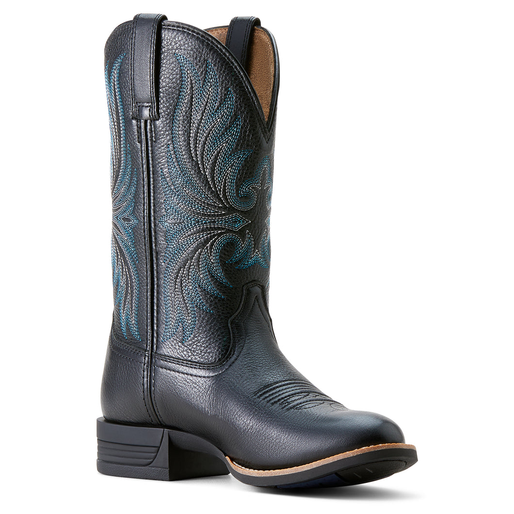 Ariat Ladies 10053600 Ranahan Western Boots in Black Deertan