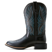 Load image into Gallery viewer, Ariat Ladies 10053600 Ranahan Western Boots in Black Deertan
