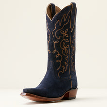 Load image into Gallery viewer, Ariat Ladies 10053793 Jukebox Cowboy Boots in Polo Blue Suede
