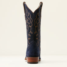 Load image into Gallery viewer, Ariat Ladies 10053793 Jukebox Cowboy Boots in Polo Blue Suede
