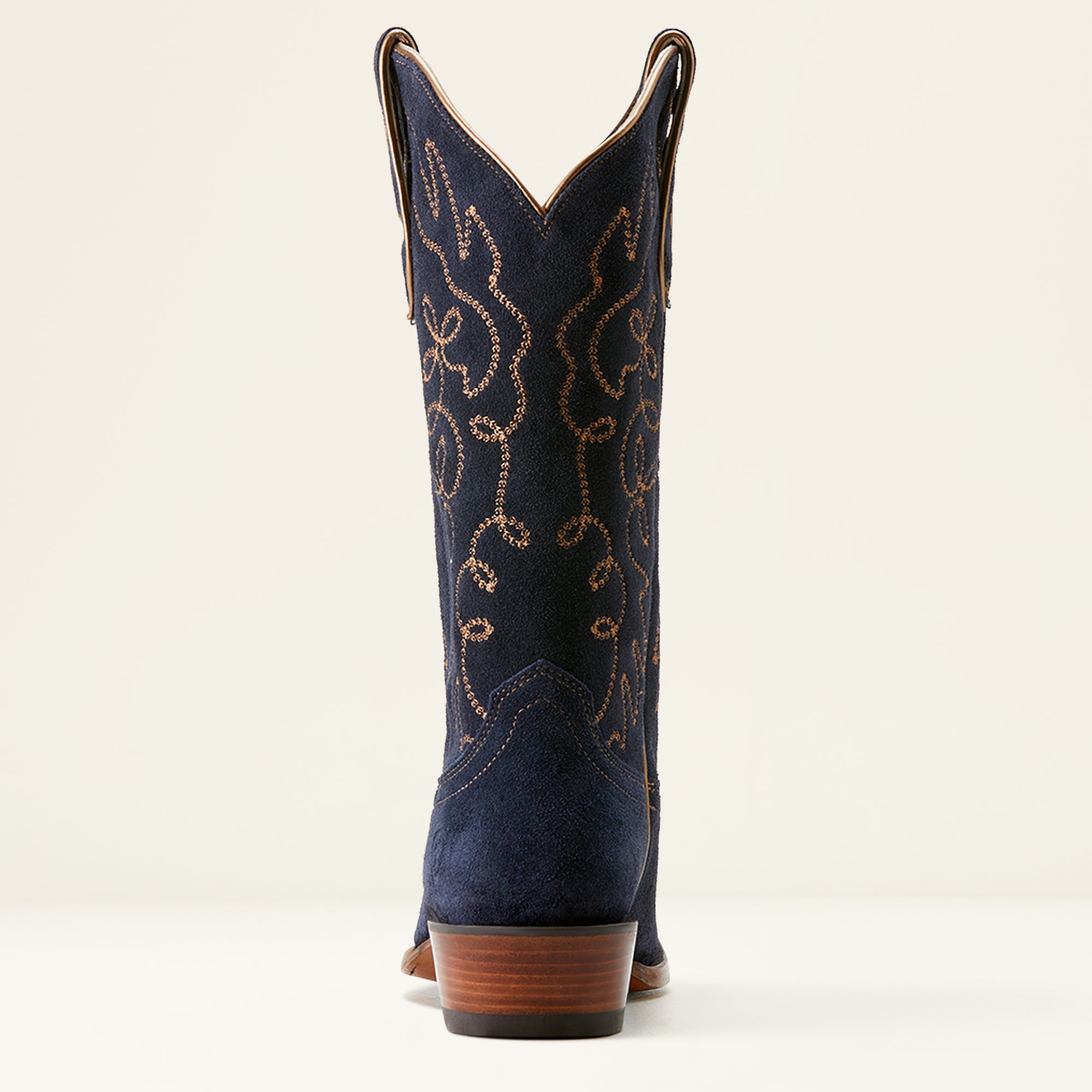 Ariat Ladies 10053793 Jukebox Cowboy Boots in Polo Blue Suede Wild Wild Western Wear