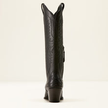 Load image into Gallery viewer, Ariat Ladies 10054106 Casanova X Toe Western Boot in Obisdian Black
