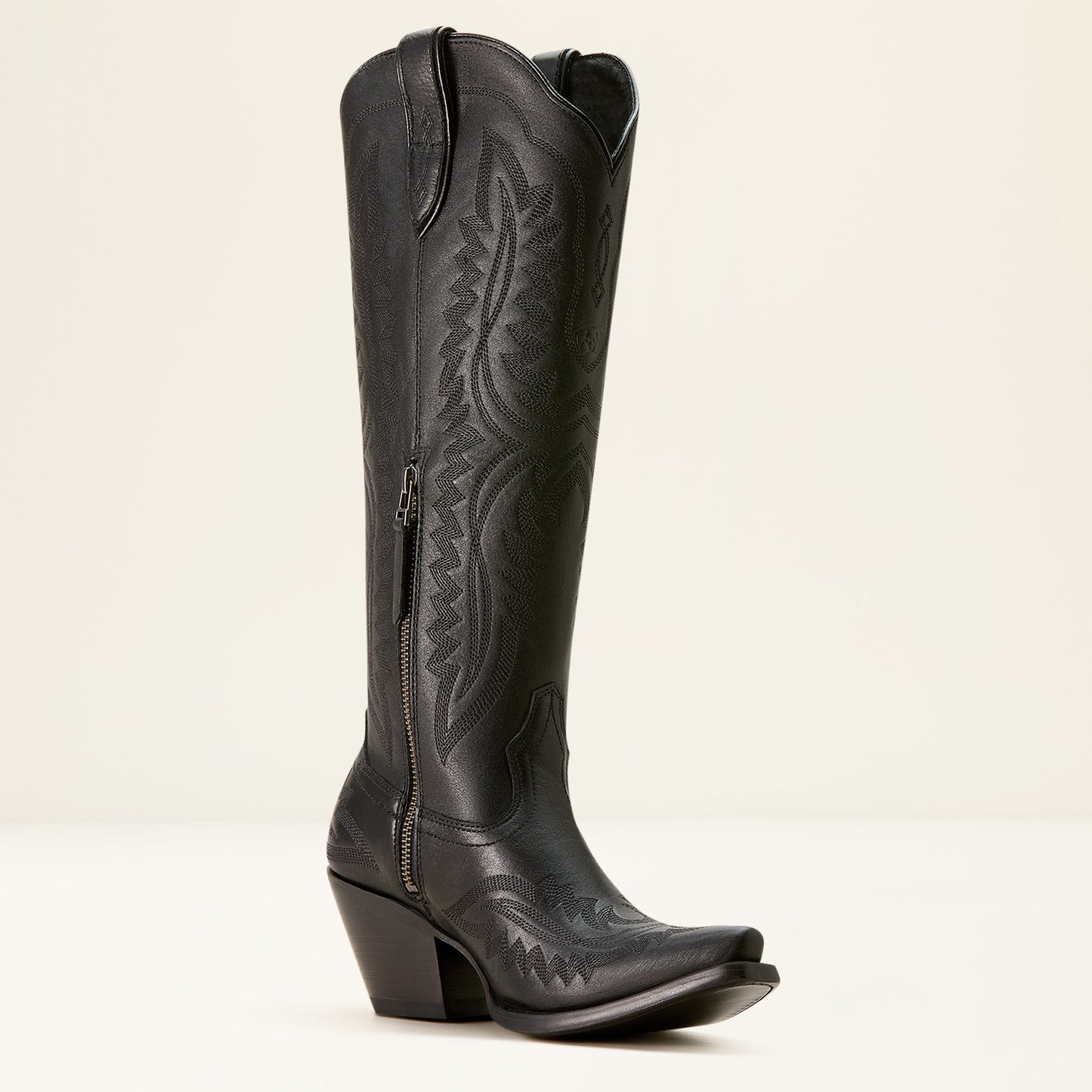 Ariat Ladies 10054106 Casanova X Toe Western Boot in Obisdian Black
