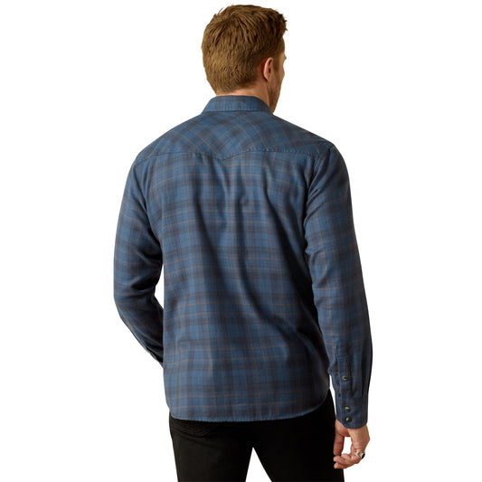 Ariat Mens Holland Retro Snap Long Sleeved Shirt 10062222