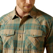 Load image into Gallery viewer, Ariat Mens Huxlee Retro Snap Long Sleeved Shirt 10062224
