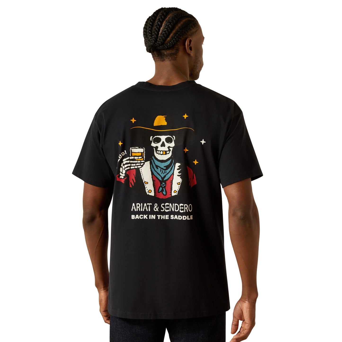 Ariat Unisex Sendero When Life Gives You Agaves T-Shirt 10062401 in Black