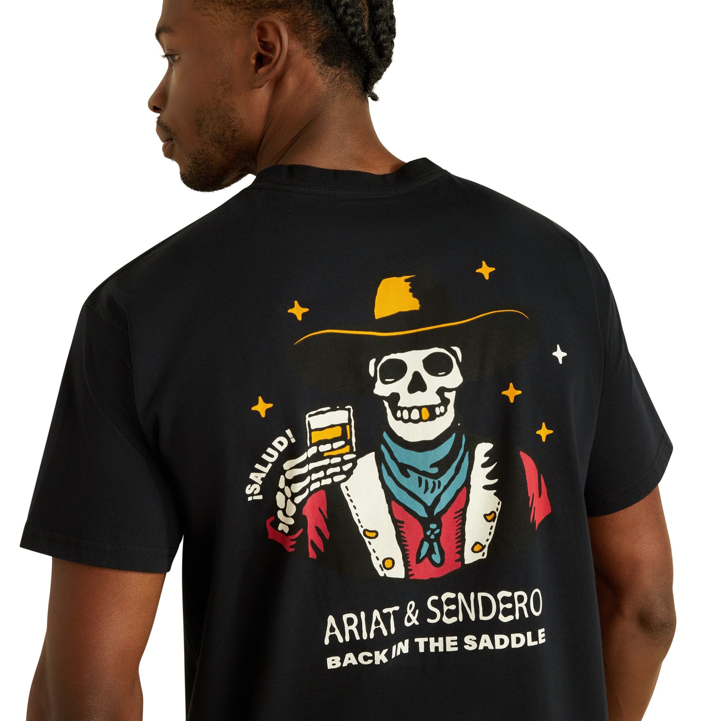 Ariat Unisex Sendero When Life Gives You Agaves T-Shirt 10062401 in Black