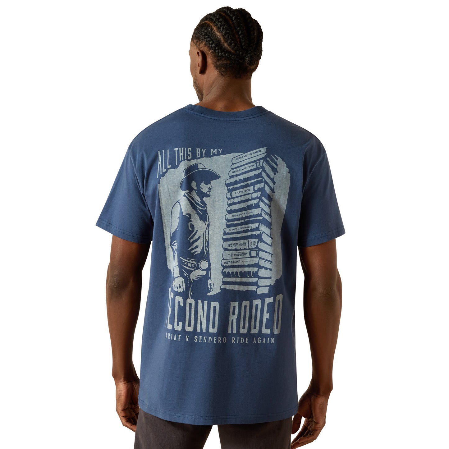 Ariat Unisex  Sendero Second Rodeo T-Shirt 10062403 Dark Demin