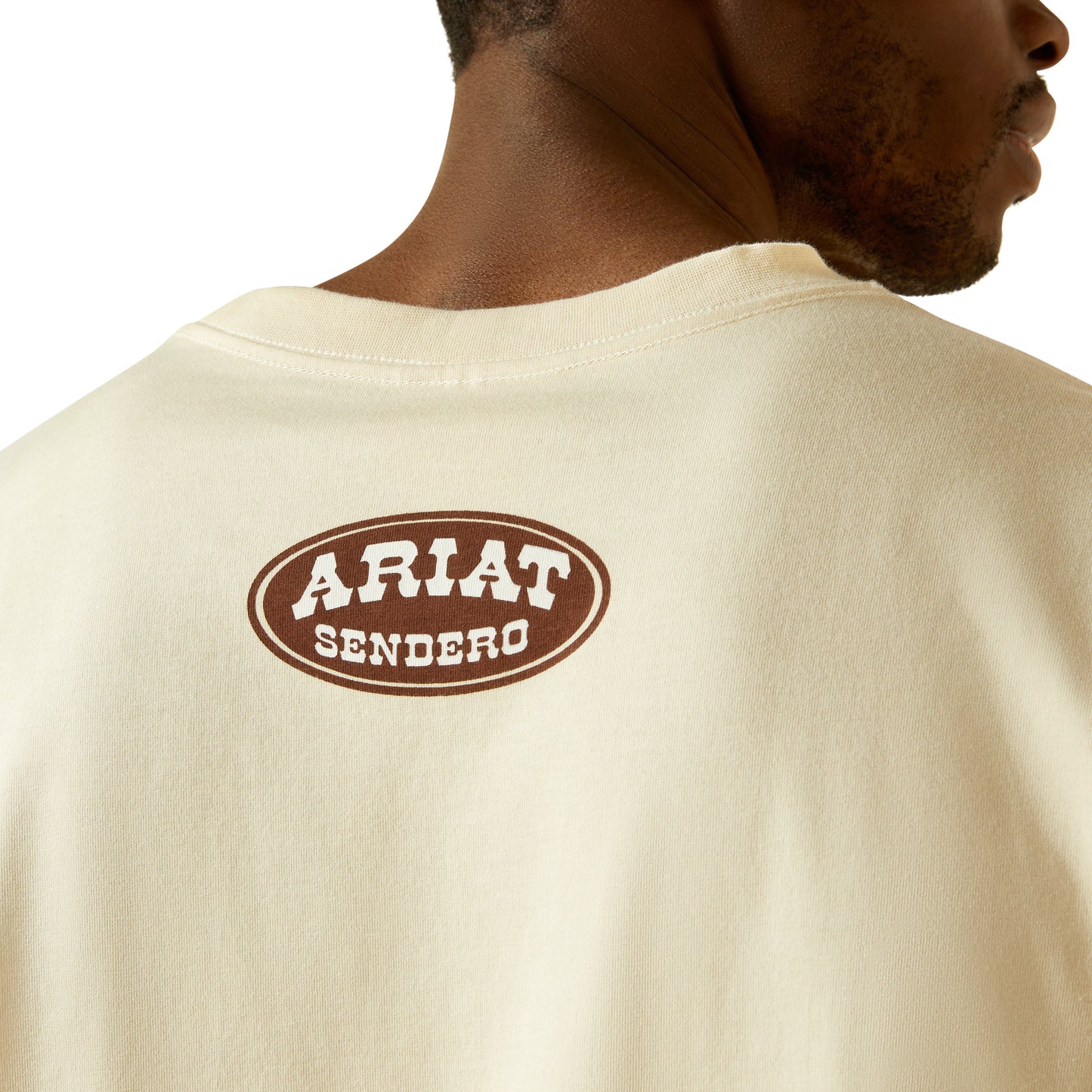 Ariat Unisex Sendero Slow Horses T-Shirt in Sandshell 10062405