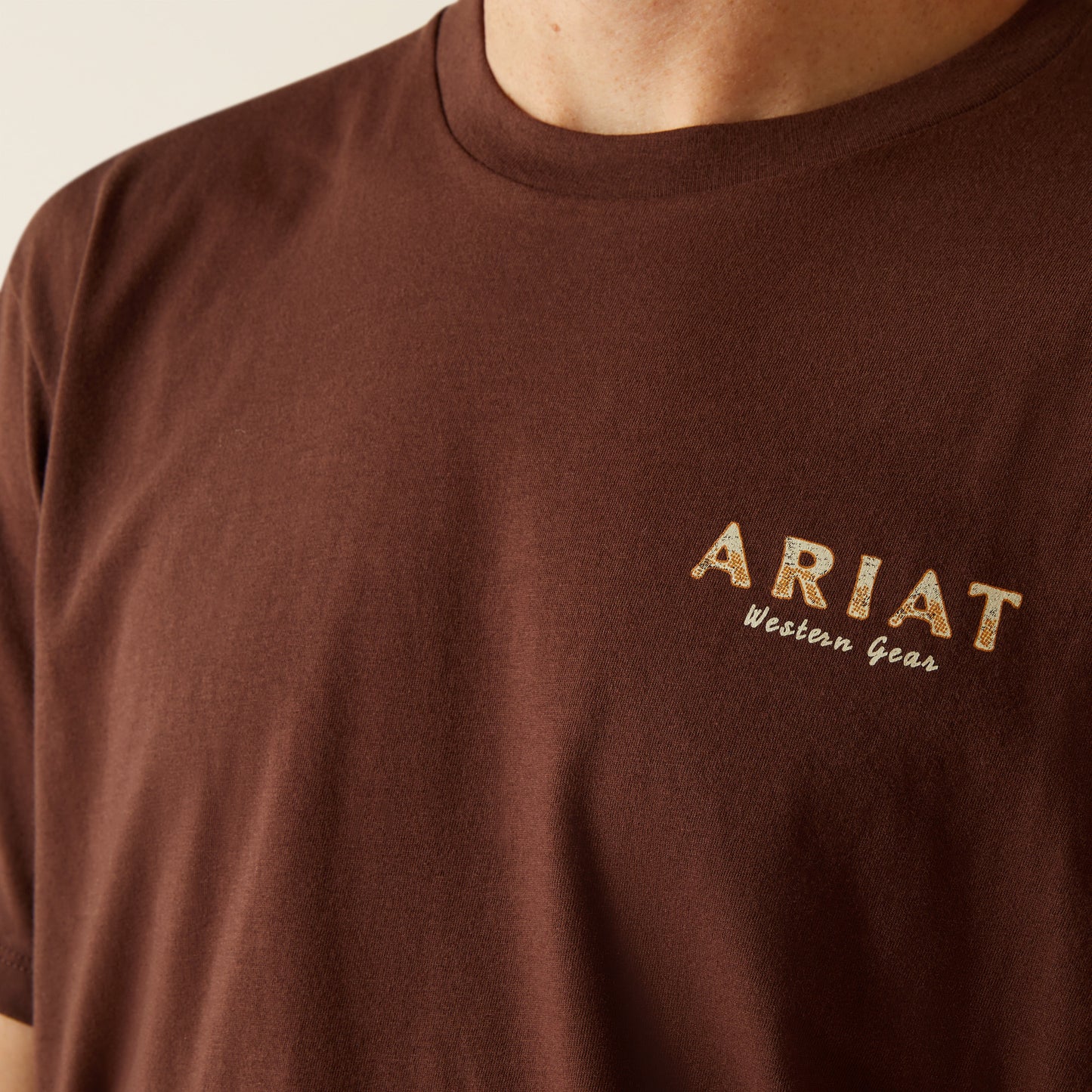 Ariat Mens 10062422 They Ain't US T-Shirt in Brown