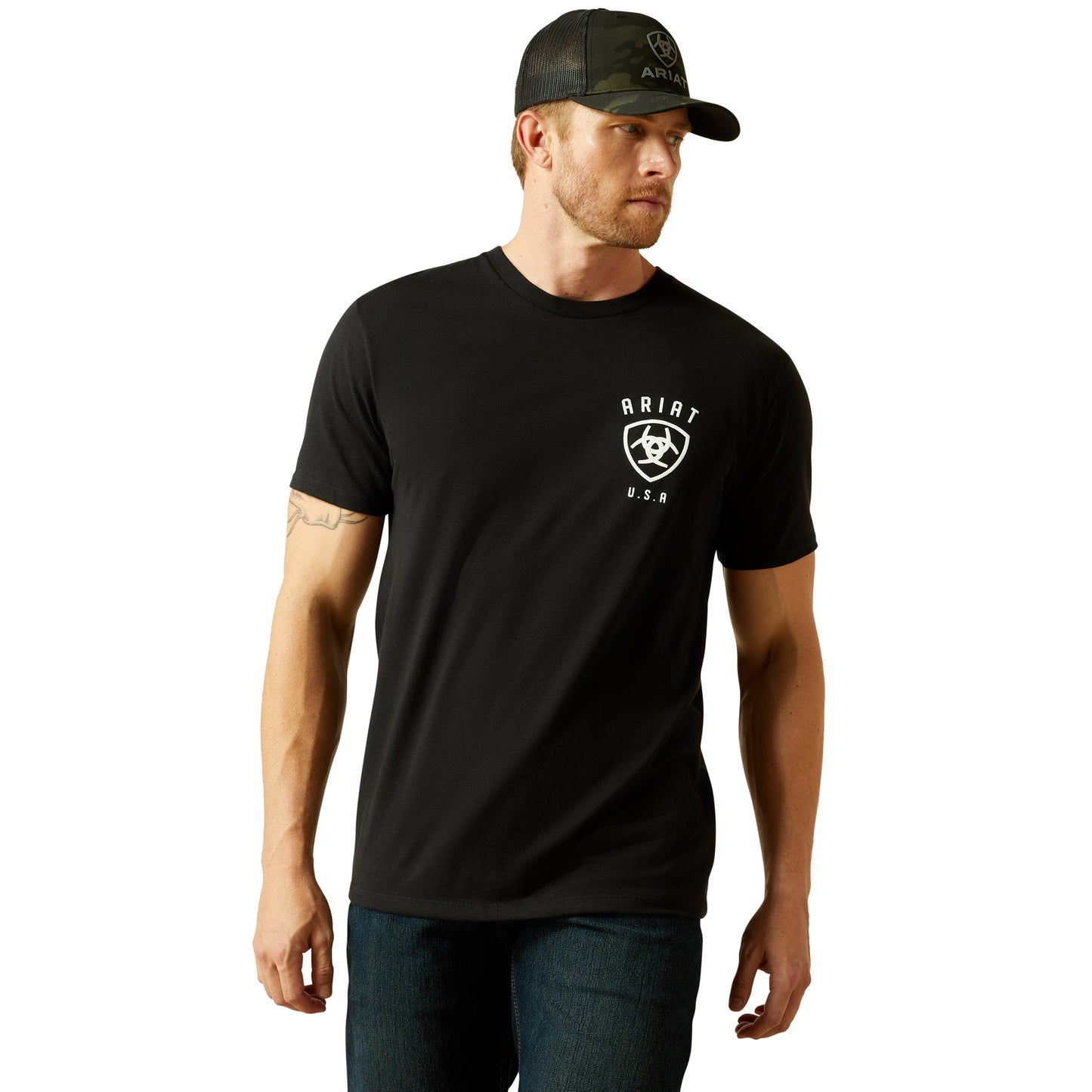 Ariat Mens Faded Bull T-Shirt 10062429