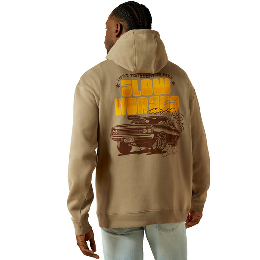 Ariat Unisex Sendero Slow Horses Hoodie in Brindle 10062503