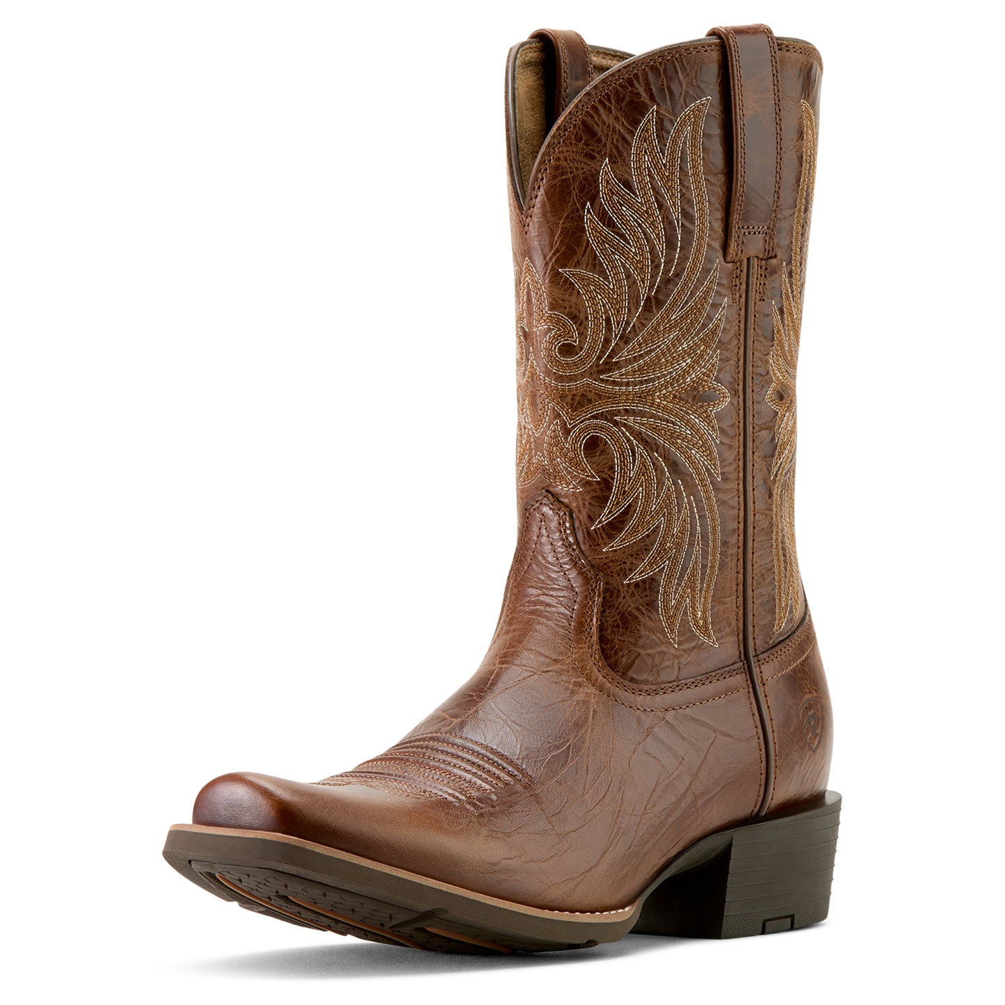 Ariat Mens 10063959 Sport Narrow Cutter Toe Cowboy Boot in Dark Tan