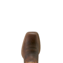 Load image into Gallery viewer, Ariat Mens 10063985 Sport Rustler Wide Square Toe Cowboy Boots in Toffee Hippo Print
