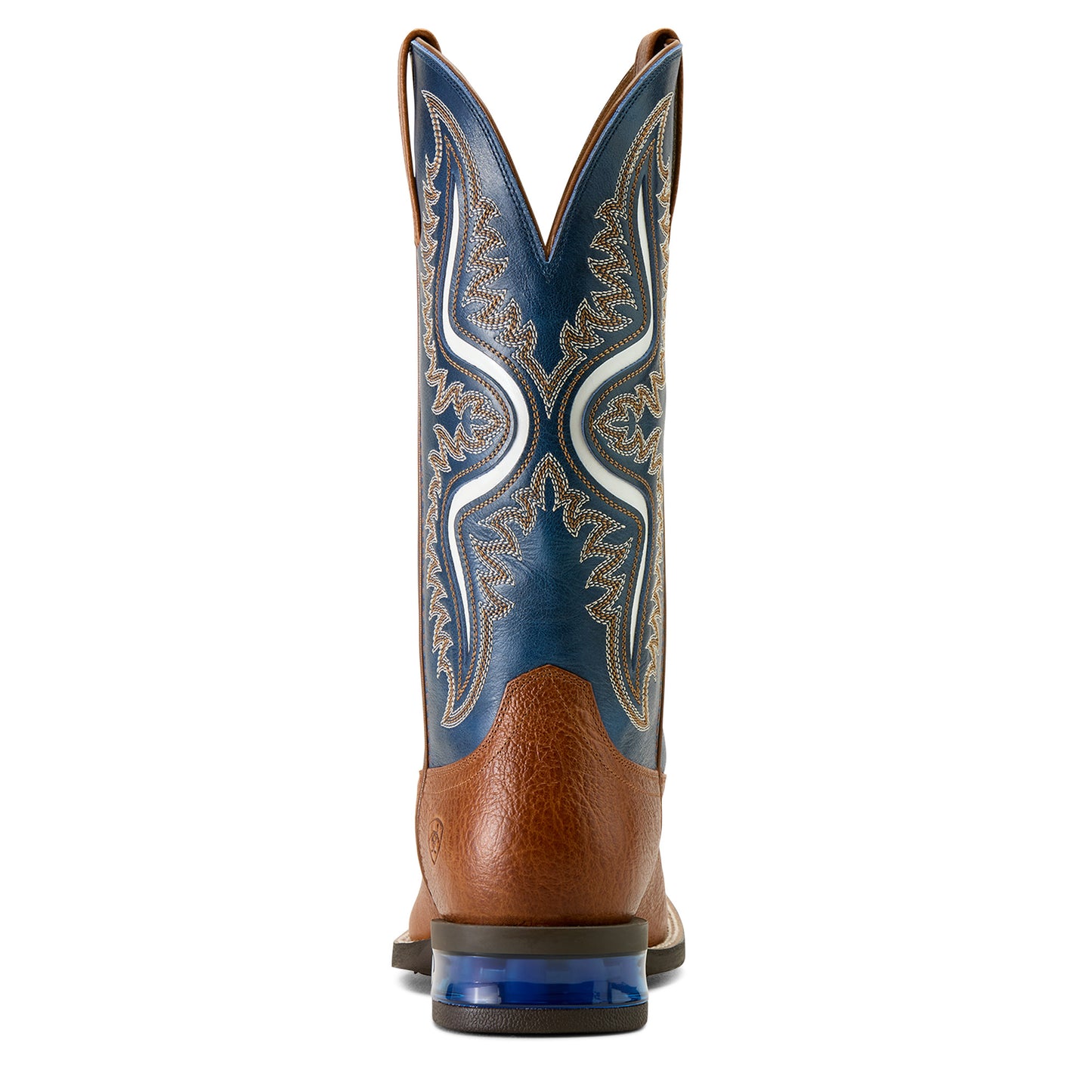 Ariat Mens 10064043 Captivate Western Boots in Red Oak/Deep Blue