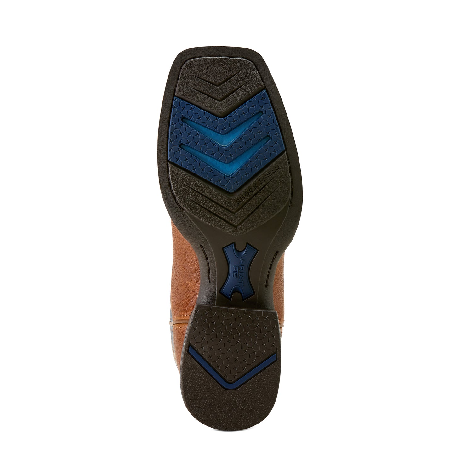 Ariat Mens 10064043 Captivate Western Boots in Red Oak/Deep Blue