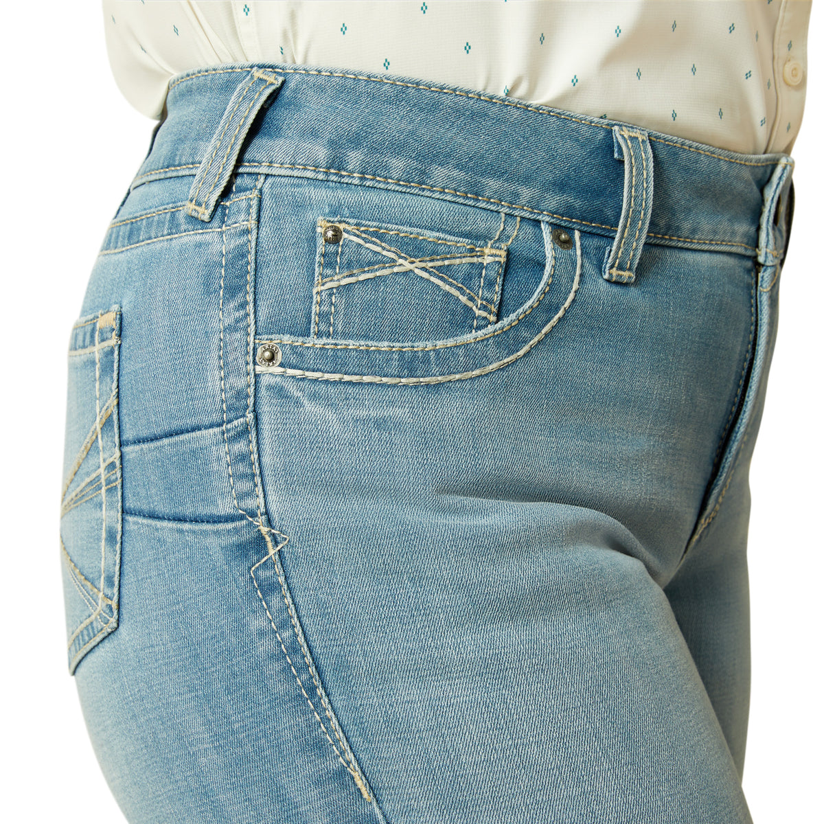 Ariat Ladies 10061728 R.E.A.L. Perfect Rise Alina Straight Jeans