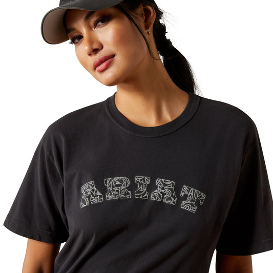 Ariat  Ladies/Unisex Ariat Boot Stitch Logo T-Shirt 10062432