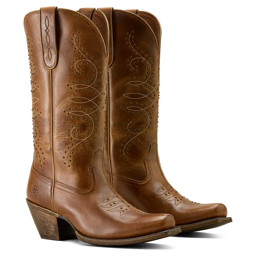 Ariat Ladies 10063857 Madison Western Boots in Wheat Brown
